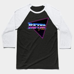 RETRO Vibes - 80's & Neon Baseball T-Shirt